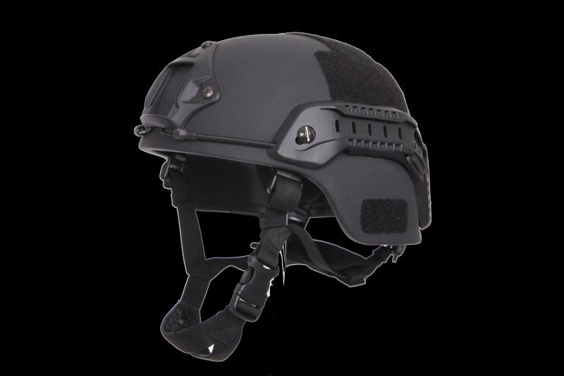 MICH (ACH) HELMET (III-A / HG2) – With Side Rails and Front Mount